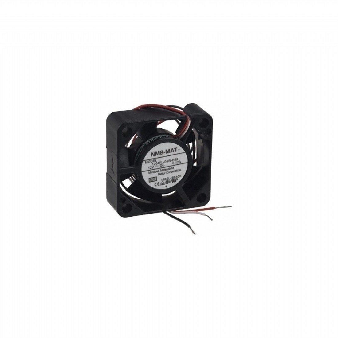 1204KL-04W-B59  30x30x10 12VDC 0.12A 3 Kablolu Fan