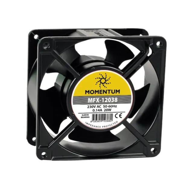 120x120x38 220V AC Kare Fan