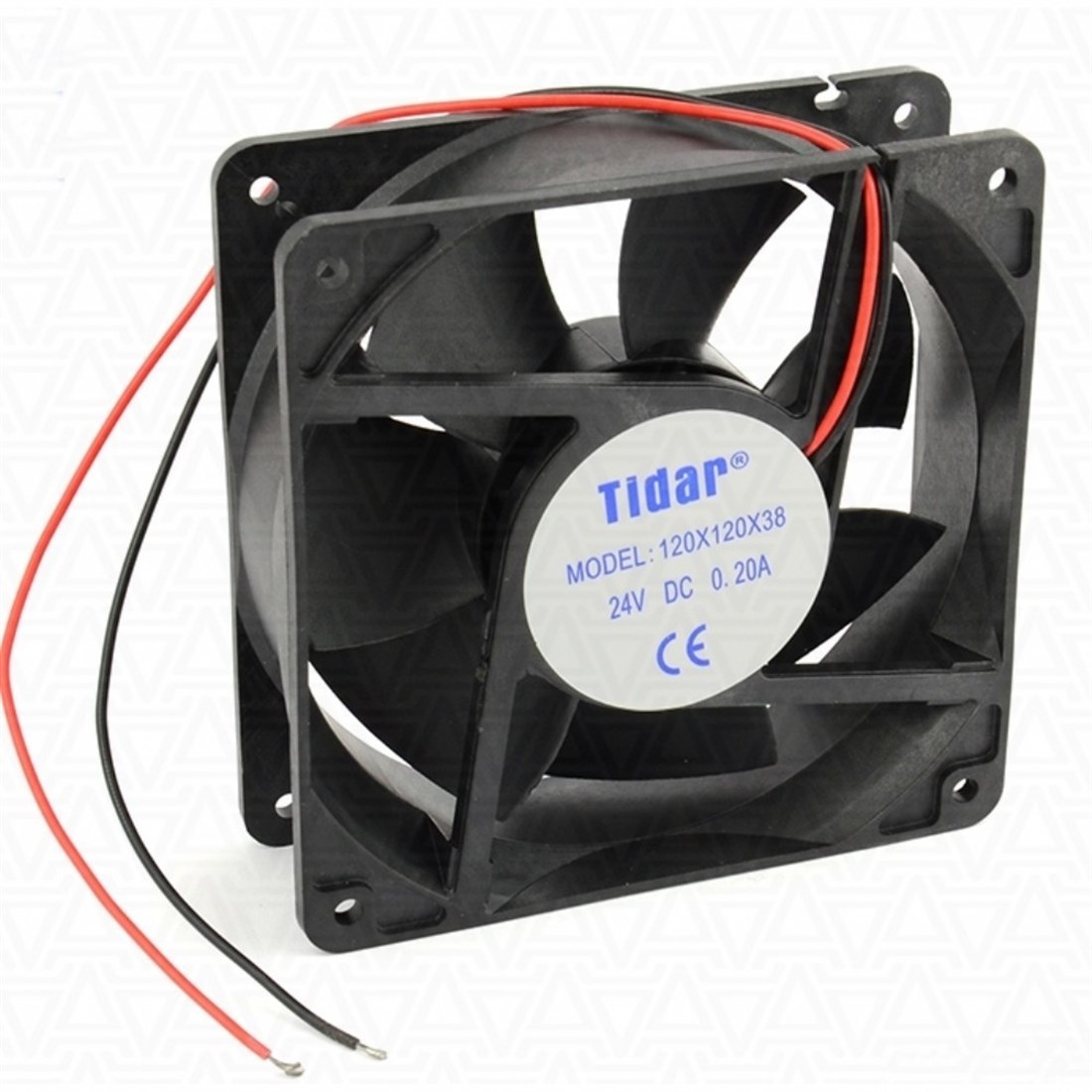 120x120x38 mm 24 VDC kare fan
