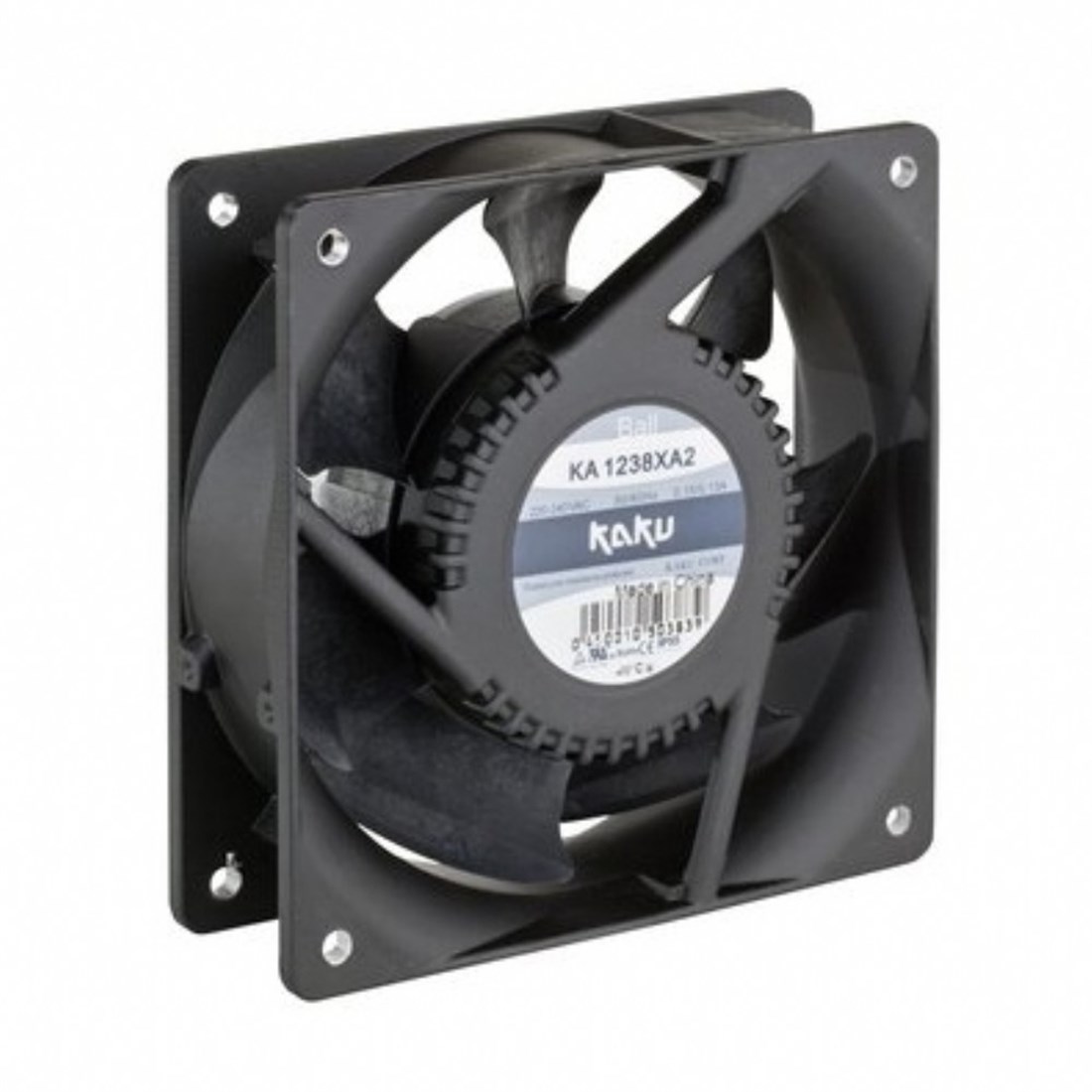 120x120x38 mm Kaku 220V AC Kare Fan