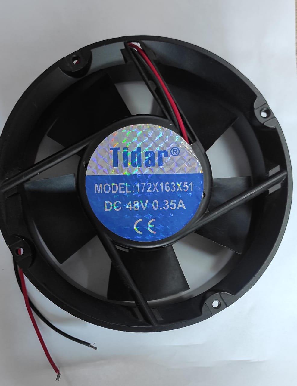 172x163x51 48VDC Yuvarlak Fan