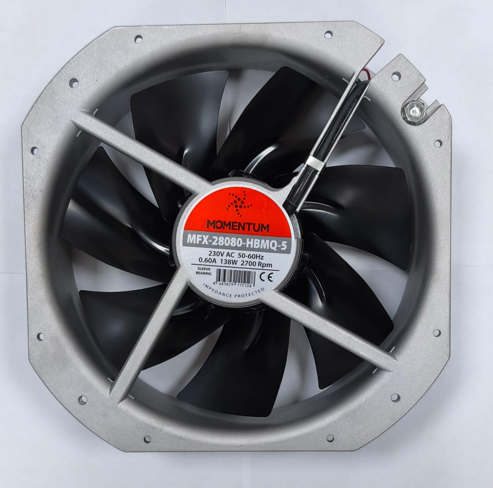 280x80x80 230V AC Kare Fan MFX-28080-HBMQ-5MOMENTUM