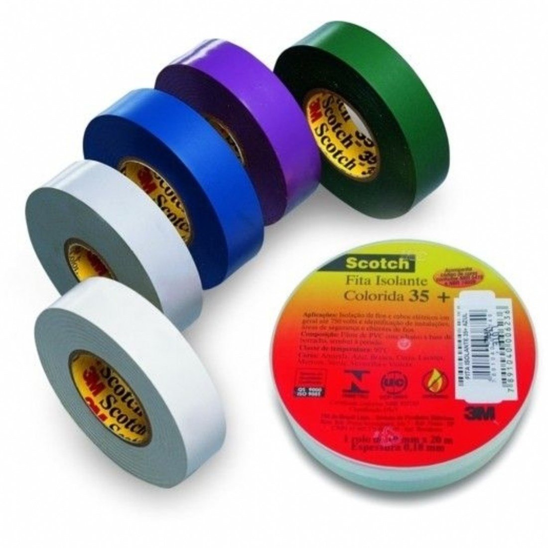 3M Scotch 35 Pvc Elektrik Bantı 19x20 mt