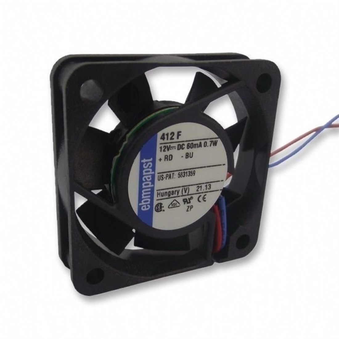 412F EbmPapst Aksiyel Kompakt Fan 12V DC