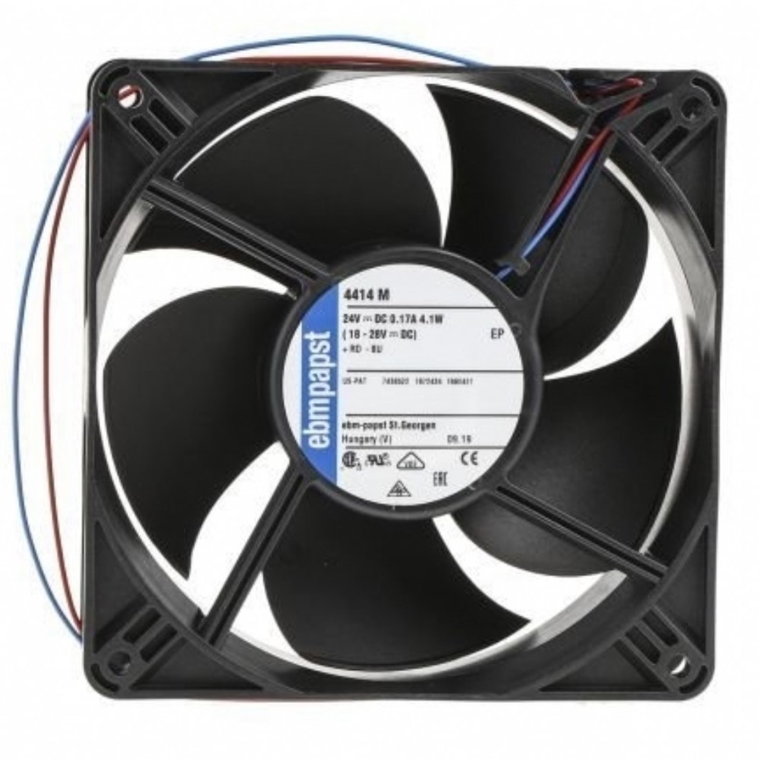 4414M EbmPapst Aksiyel Kompakt Fan 24V DC