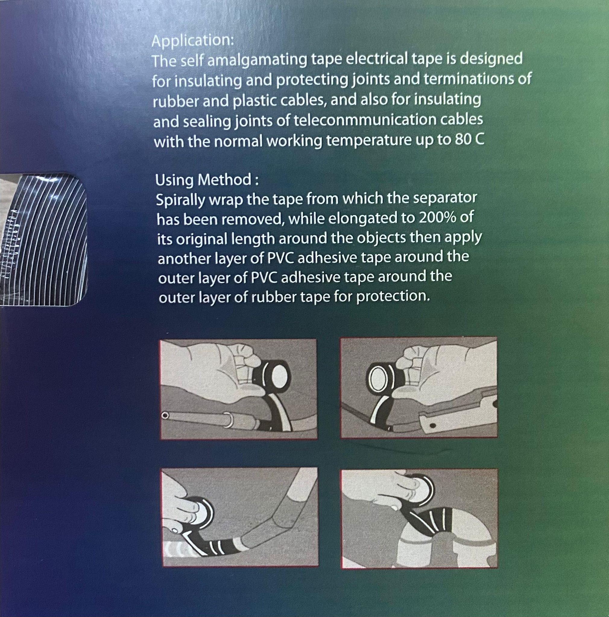 50x8 mt Eriyen Kauçuk Bant 