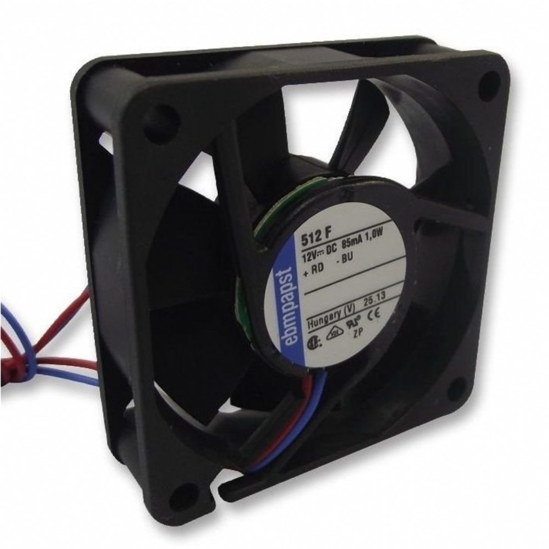 512F EbmPapst Aksiyel Kompakt Fan 12V DC