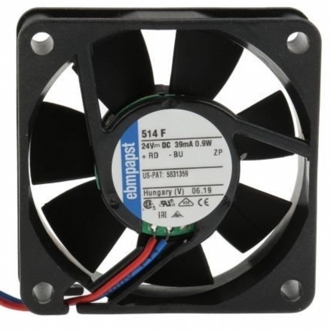 514F EbmPapst Aksiyel Kompakt Fan 24V DC