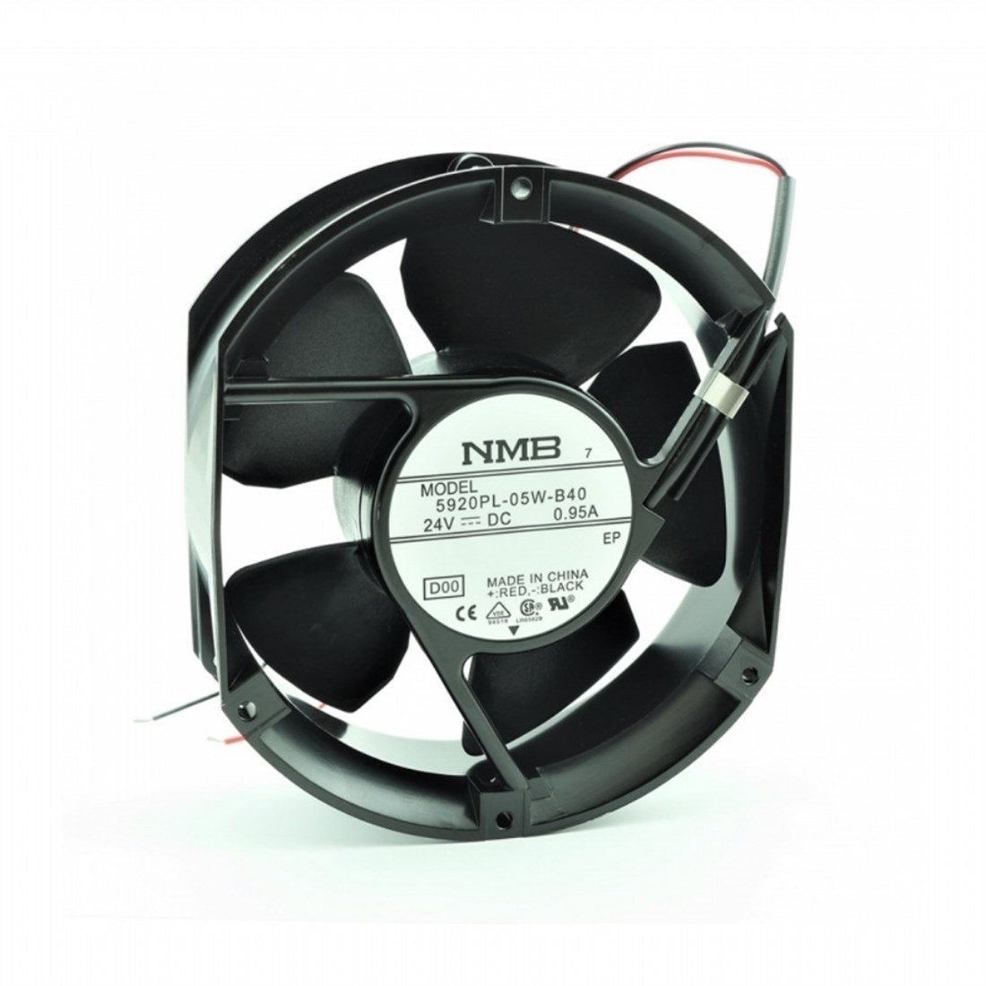 5920PL-05W-B40 172x150x51 24VDC 0.66A 2 Kablolu Fan