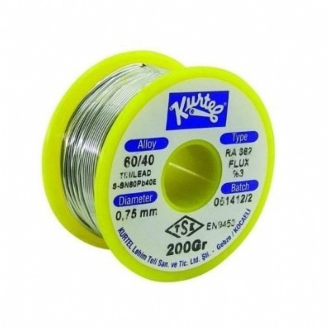 60/40 0.75 200gr Lehim Teli kurtel