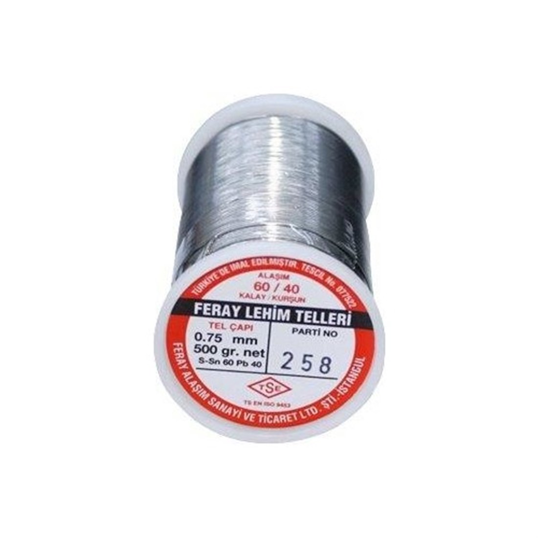 60/40 0,75mm 500gr Lehim Teli