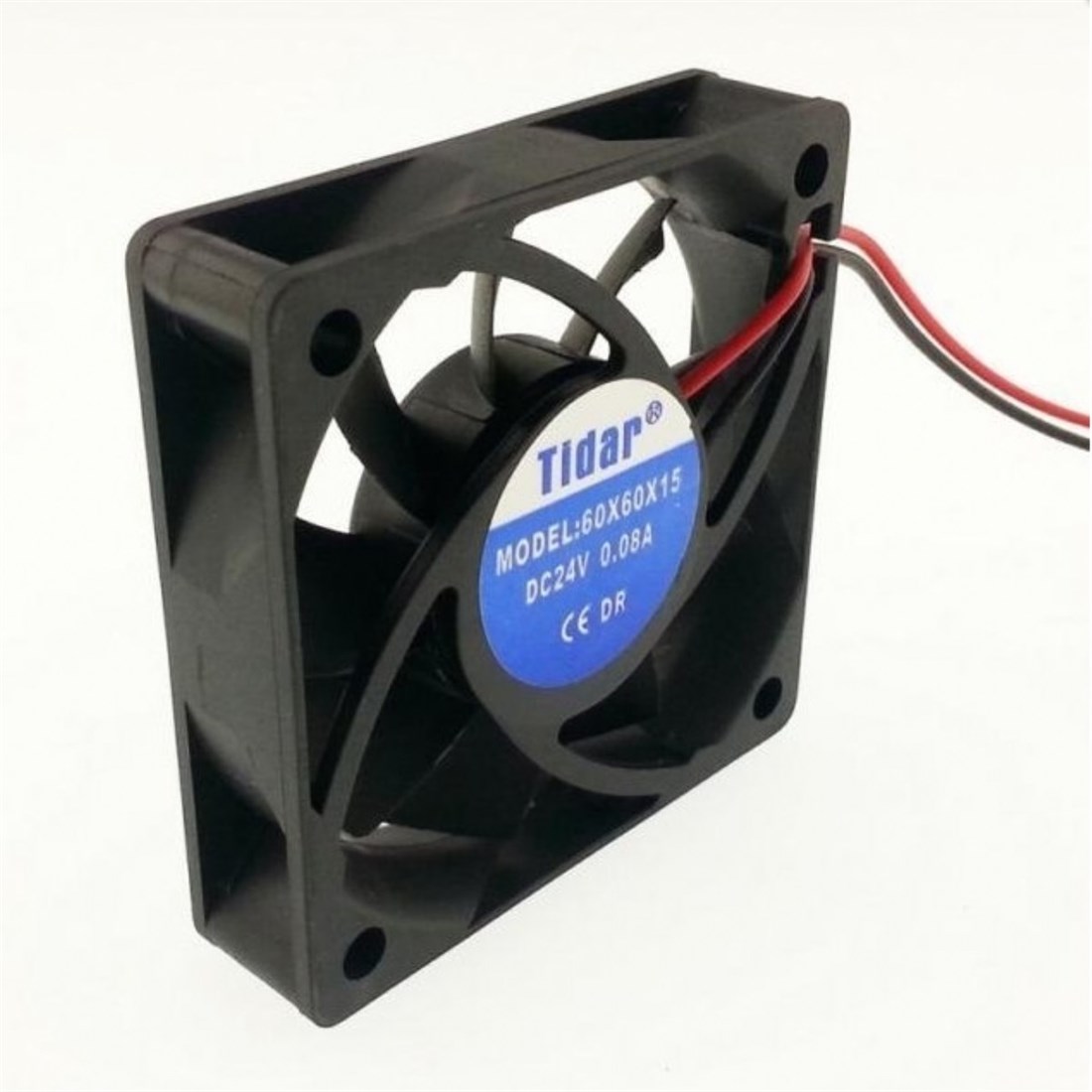 60x60x20 mm 24 vdc tidar kare fan