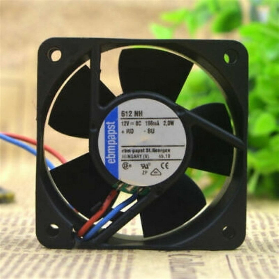 612 NH EBMPAPST DC AXİAL COMPACT FAN