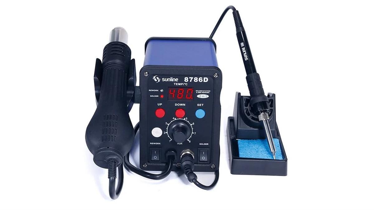 8786D SUNLİNE ÜFLEMELİ HAVYA İSTASYONU