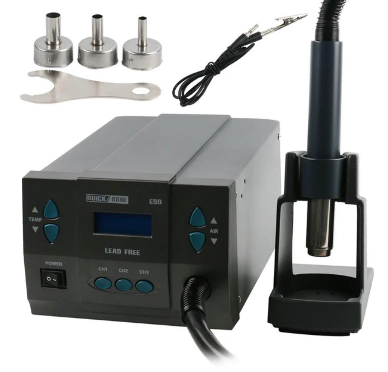 881D Quick Sıcak Hava Üfleme İstasyonu