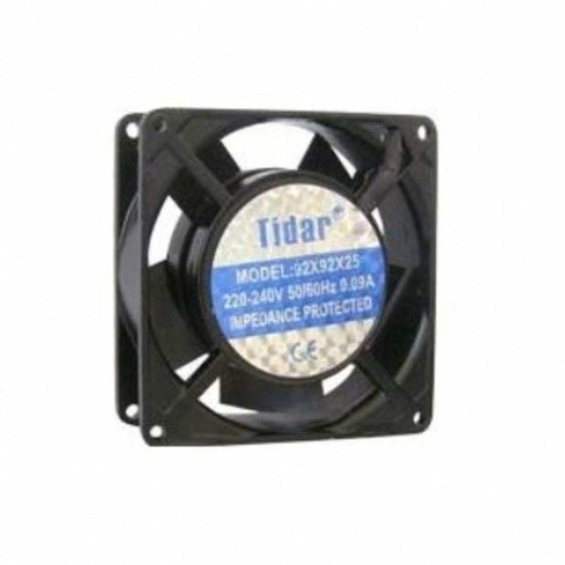 92x92x25 mm 110 v ac tidar kare fan