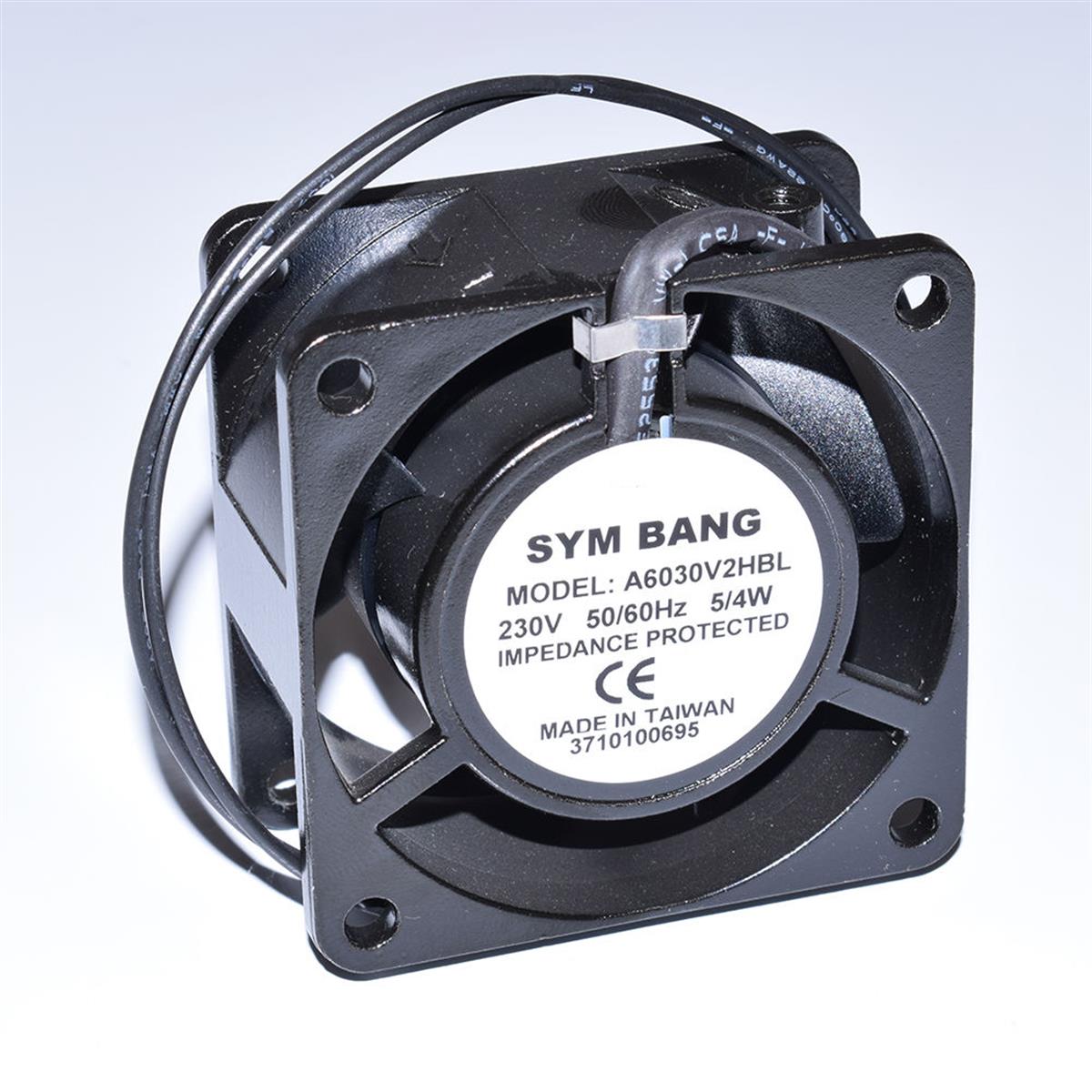 A6030V2HBL SHYUAN-YA 60x60x30mm 230V Rulmanlı Aksiyel Fan