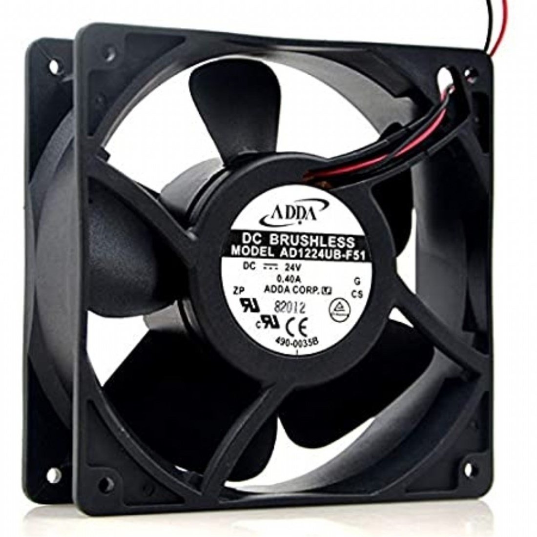 AD1224UB-F51 120x120x38 mm 24 VDC 0,40A kare fan