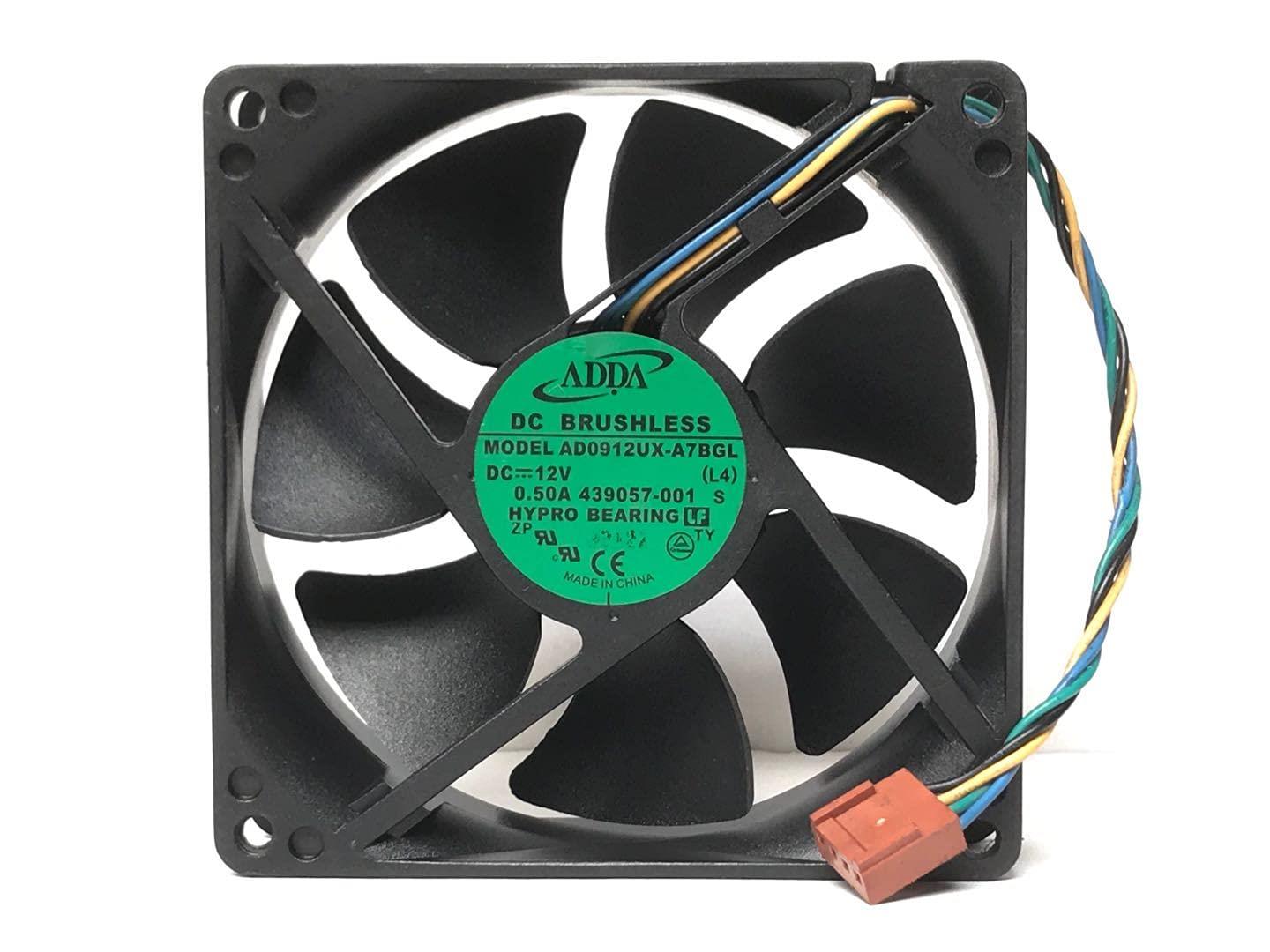 ADDA 90x90x25 12 V DC 0.50 Amper 4 Kablolu Fan