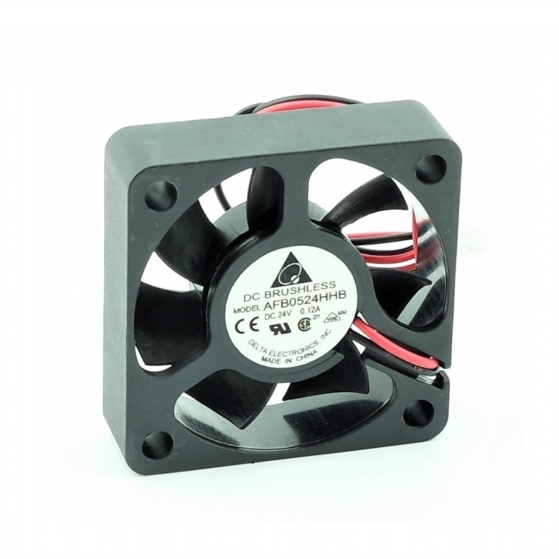 AFB0524HHB 50x50x15 24VDC 0.12A 2 Kablolu Fan