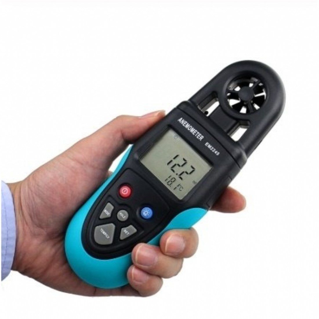 ALLSUN EM2245 ANEMOMETRE RÜZGAR HIZI VE SICAKLIĞI ÖLÇER