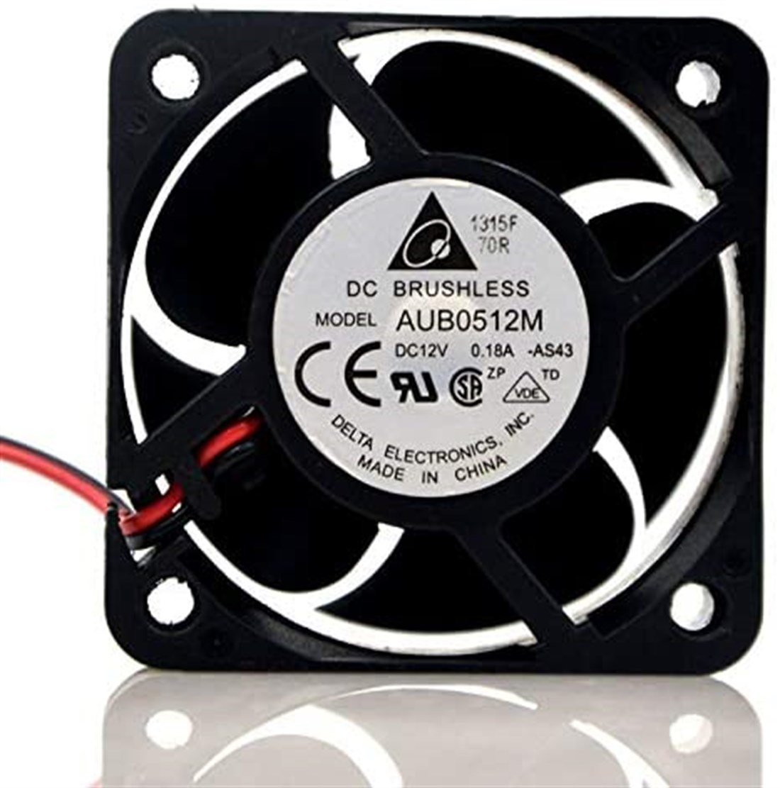 AUB512M 50X50X25 12V DC Kare Fan