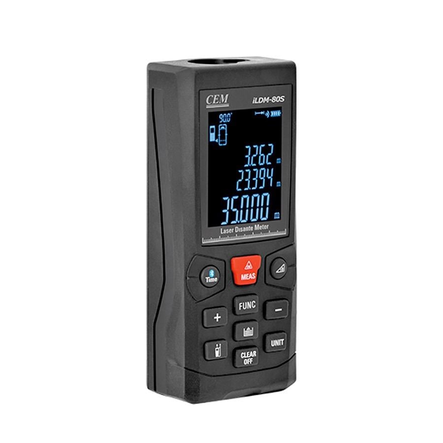 Cem LDM-80S Lazermetre Mesafe ÖlçerCEMÖLÇÜM CİHAZLARI