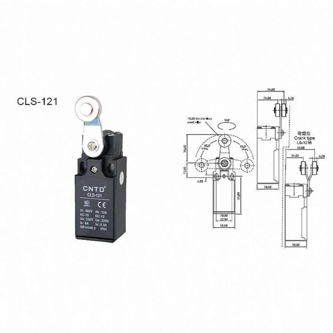 CLS-121 LİMİT SWITCH