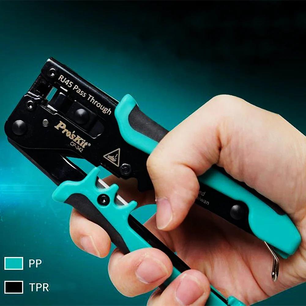 CP-342 Proskit Mini Modüler Konektör Sıkma PensesiPROSKİTKablo Soyma ve Sıyırma Penseleri