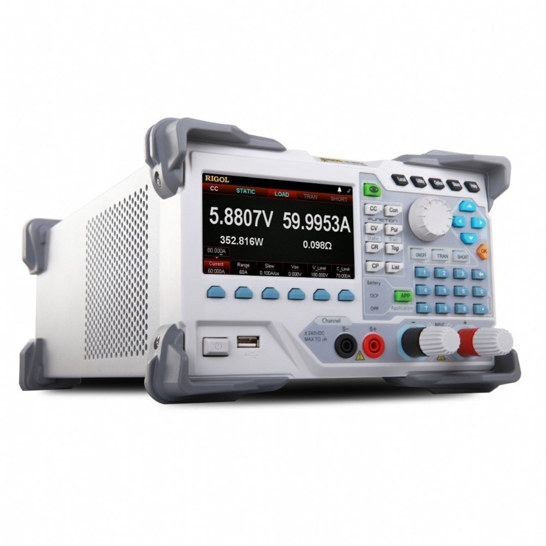 DL3021A Rigol Programlanabilir DC Elektronik Yük Tek Kanal DC 150V 40A 200W Lan Arayüzü