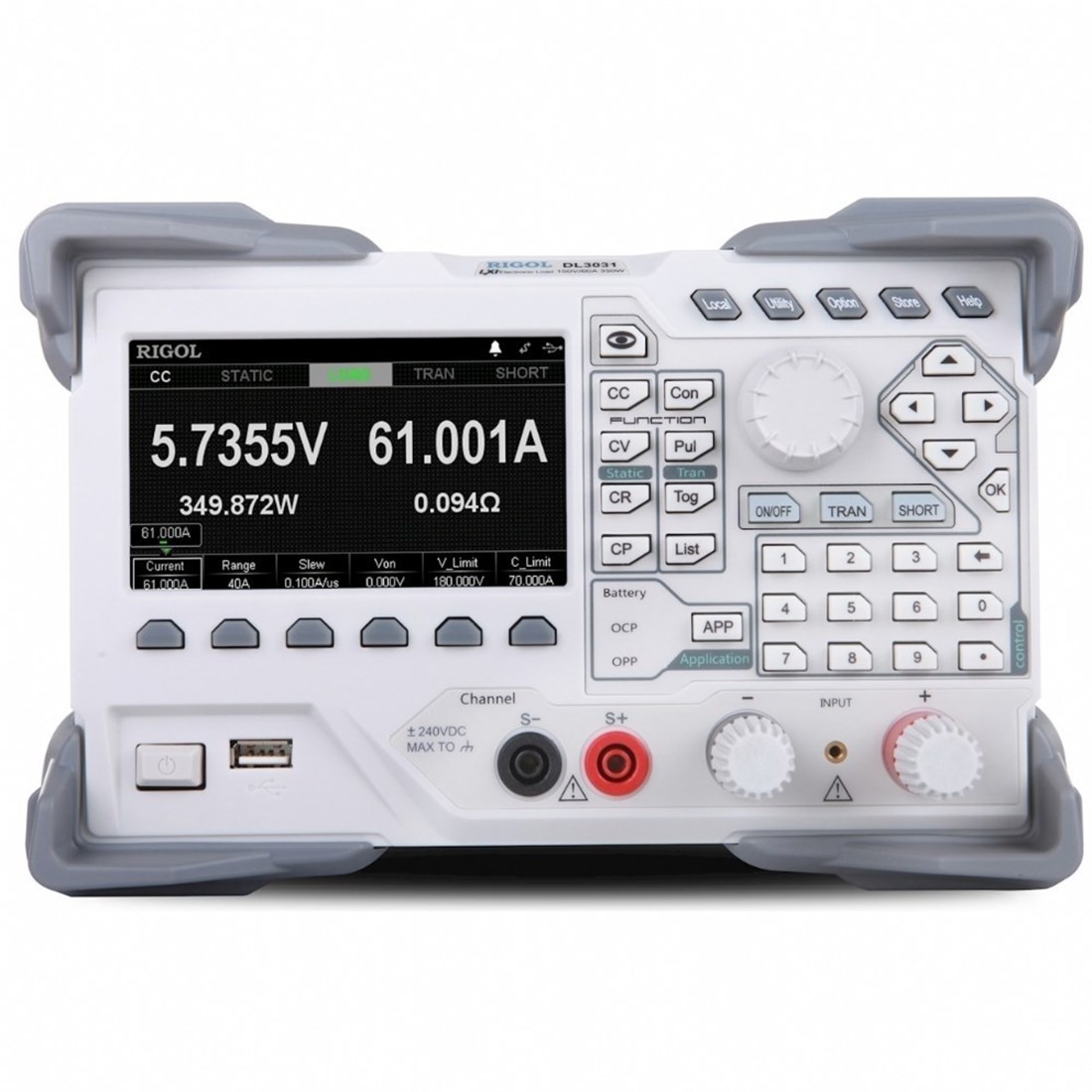 DL3031 Rigol Elektronik Yük Cihazı 60A 150V 350W