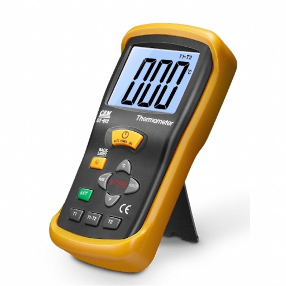 DT 612 ÇİFT GİRİŞLİ TERMOMETRE