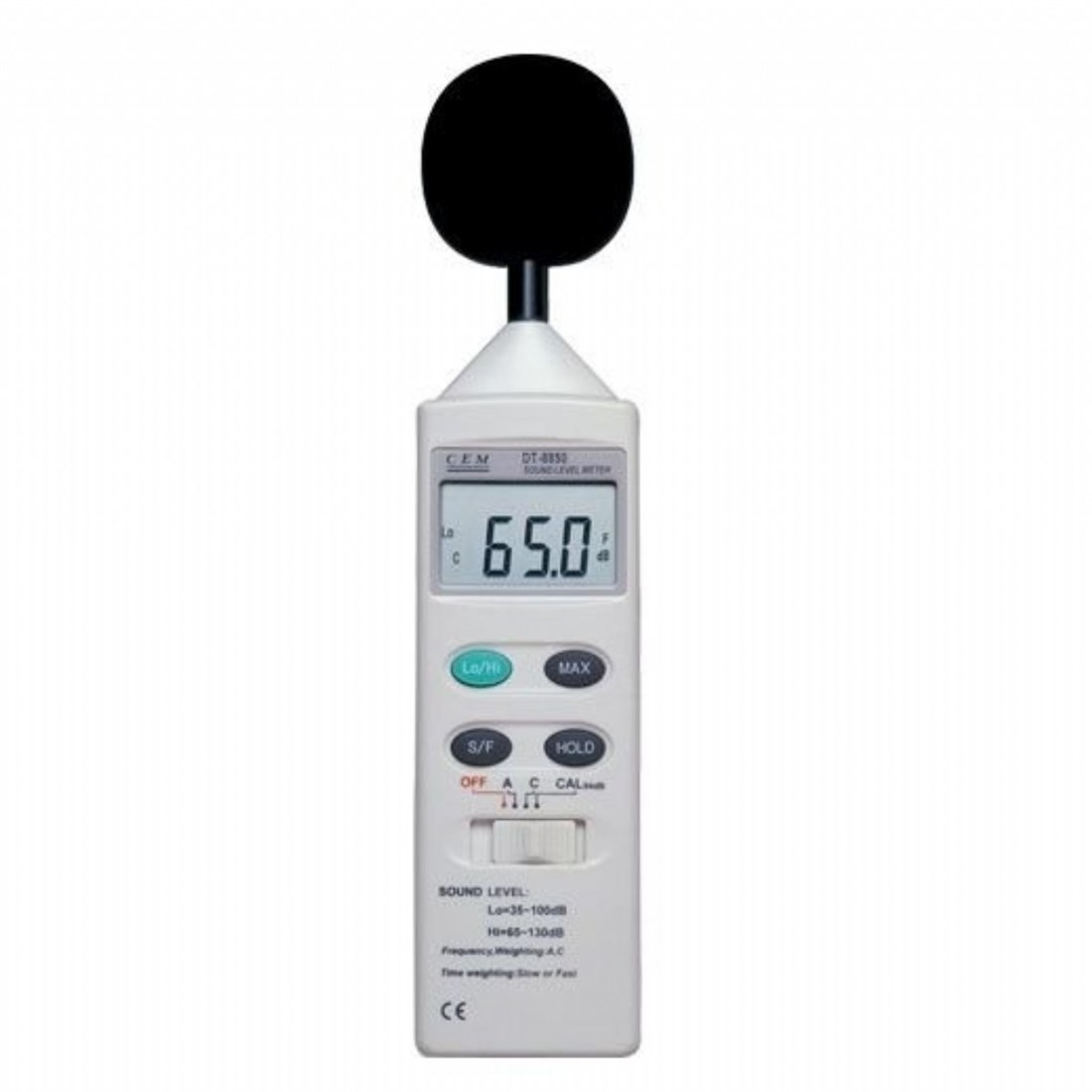 DT 8850 Desibelmetre Ses Seviye Ölçer