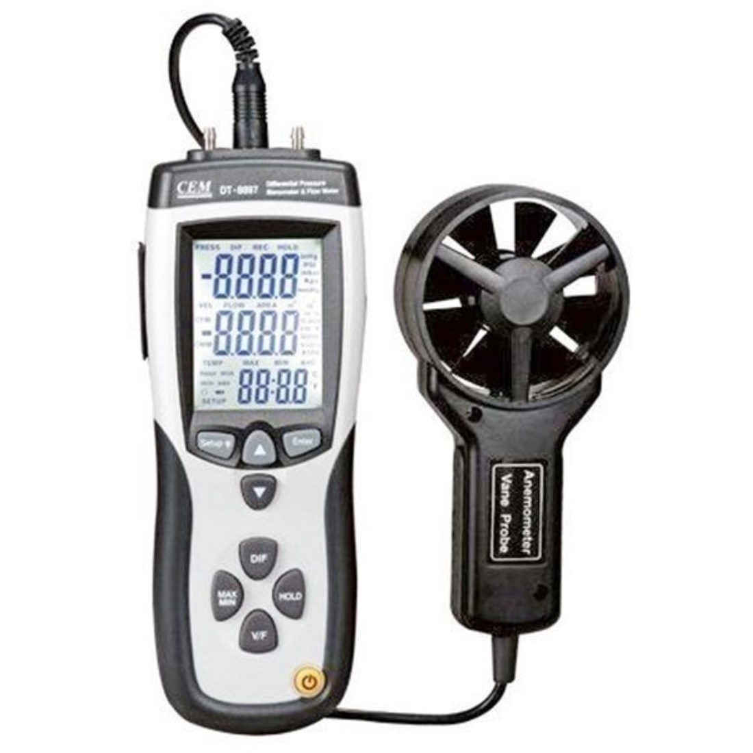 DT 8897 Basınç ve Hava Akış Ölçer