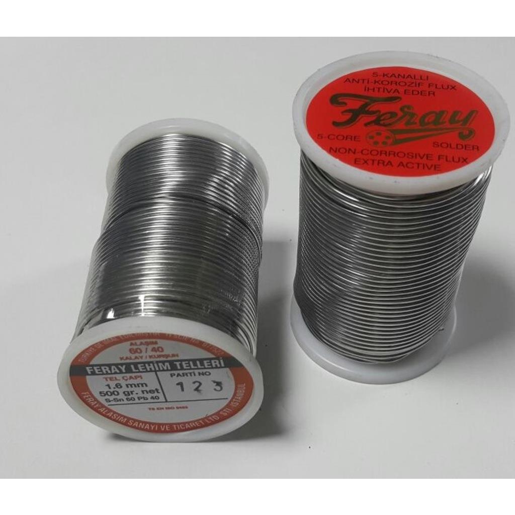 Feray 60/40 1,6mm 500gr Lehim Teli