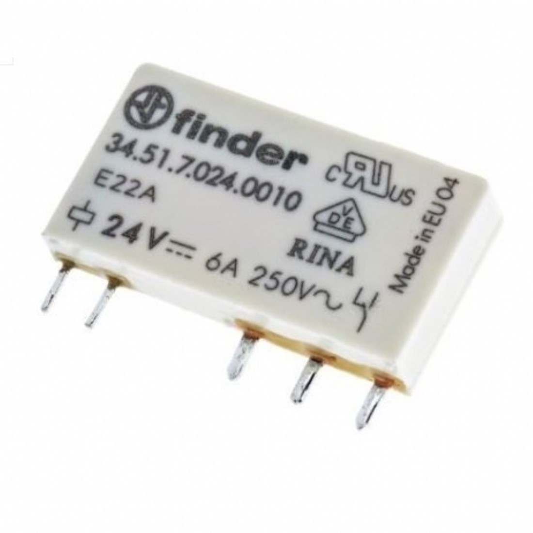 Finder 34.51.7.024.0010 Serisi Ultra İnce Pcb Röle