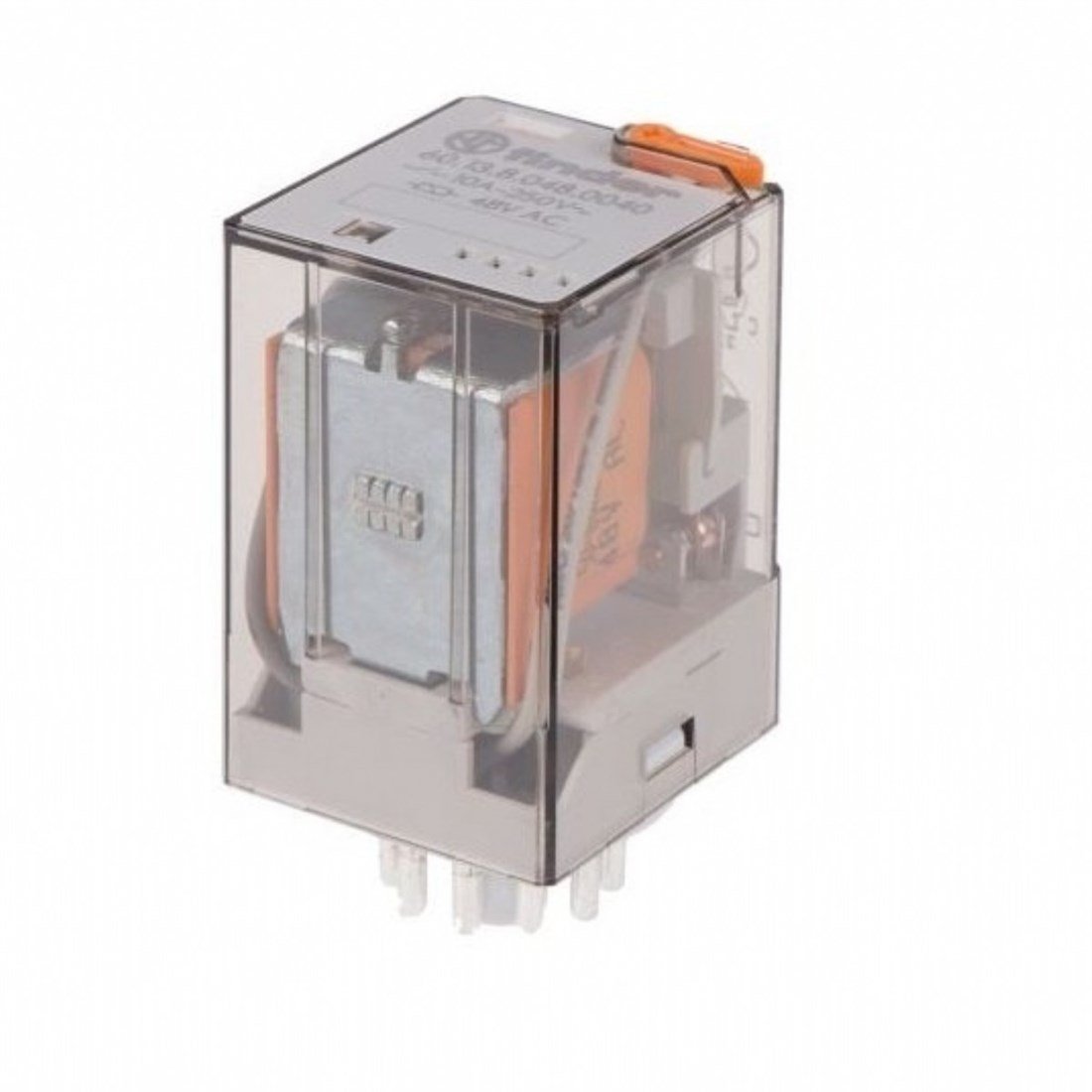 Finder 60.13.8.048.0040 11 Pinli Soket Tipi AgNi 3CO 10A 48V AC