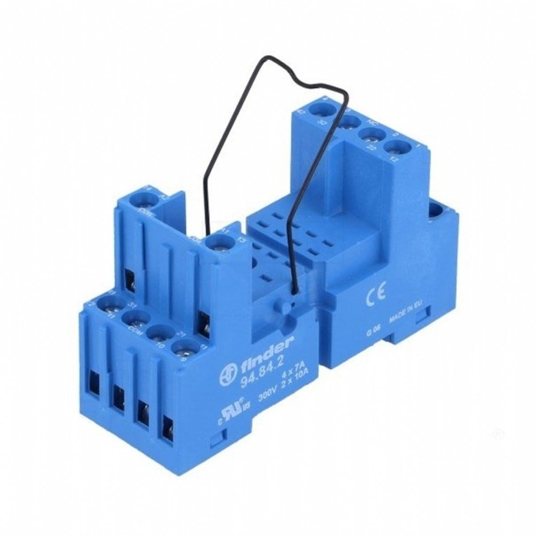 Finder 94.84.2 SMA 55.32/34 Röle için Vida Bağlantılı Soket