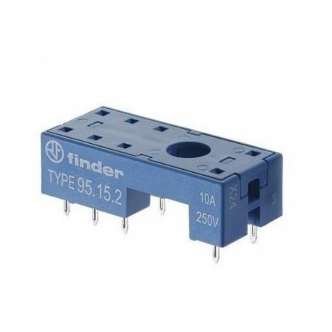 Finder 95.15.2 SMA 40.51/40.52/40.61/44.52/44.62 Röleler için PCB Soket 095.51 Metal Kilit Clips