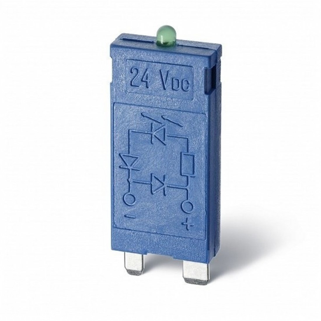 Finder 99.01.0.230.59 Yeşil Led 110-240V AC/DC Modül