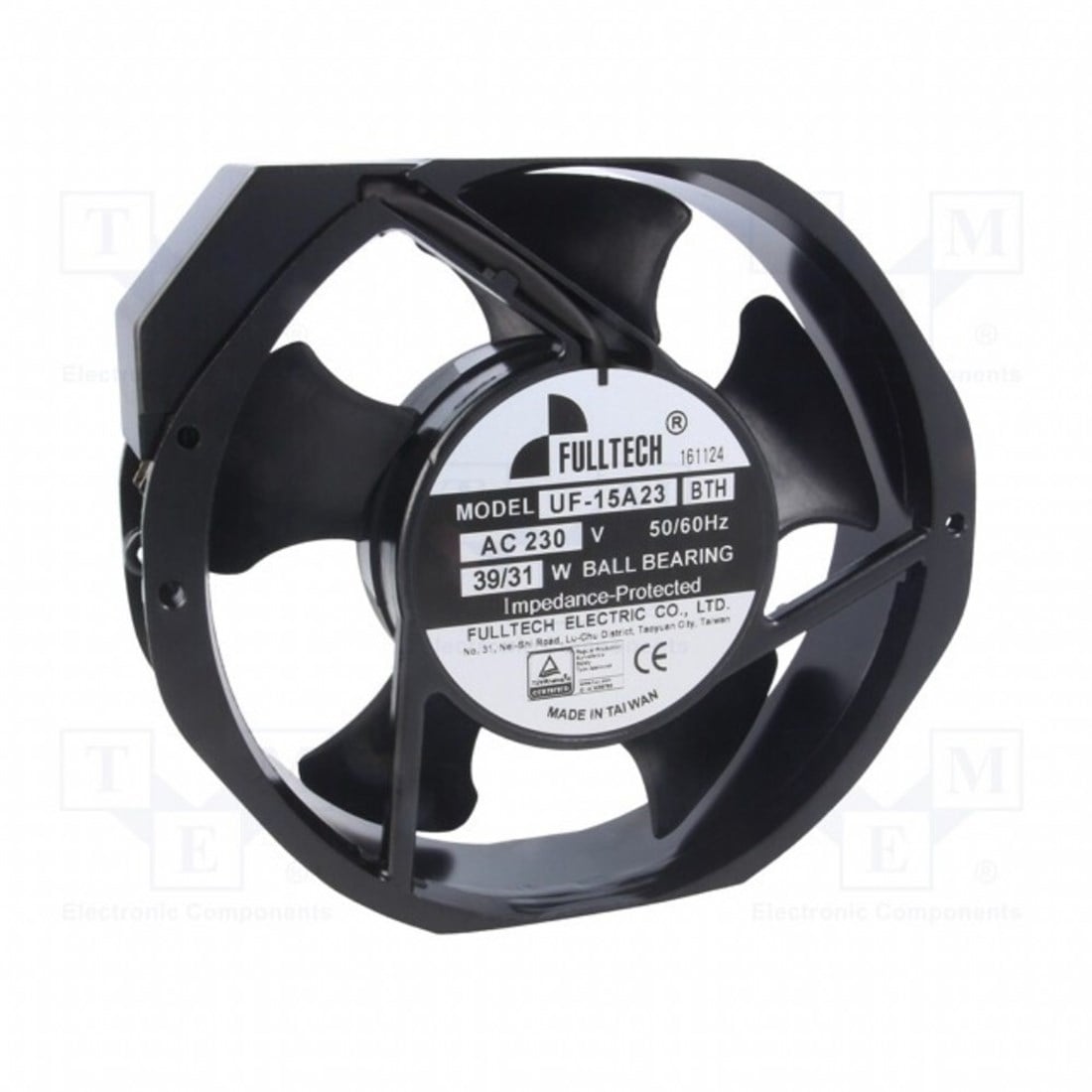 Fulltech 172x150x38 220v Oval Fan