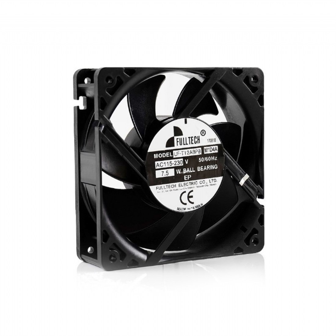 Fulltech UFT12ABPB0AM1D4AN 120x120x38 Kare fan