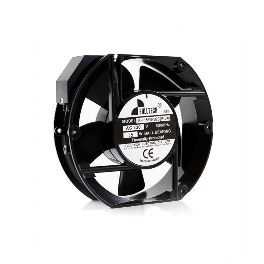 Fulltech UFT15PBPB23M1D4A 172x150x51 220v Oval Fan
