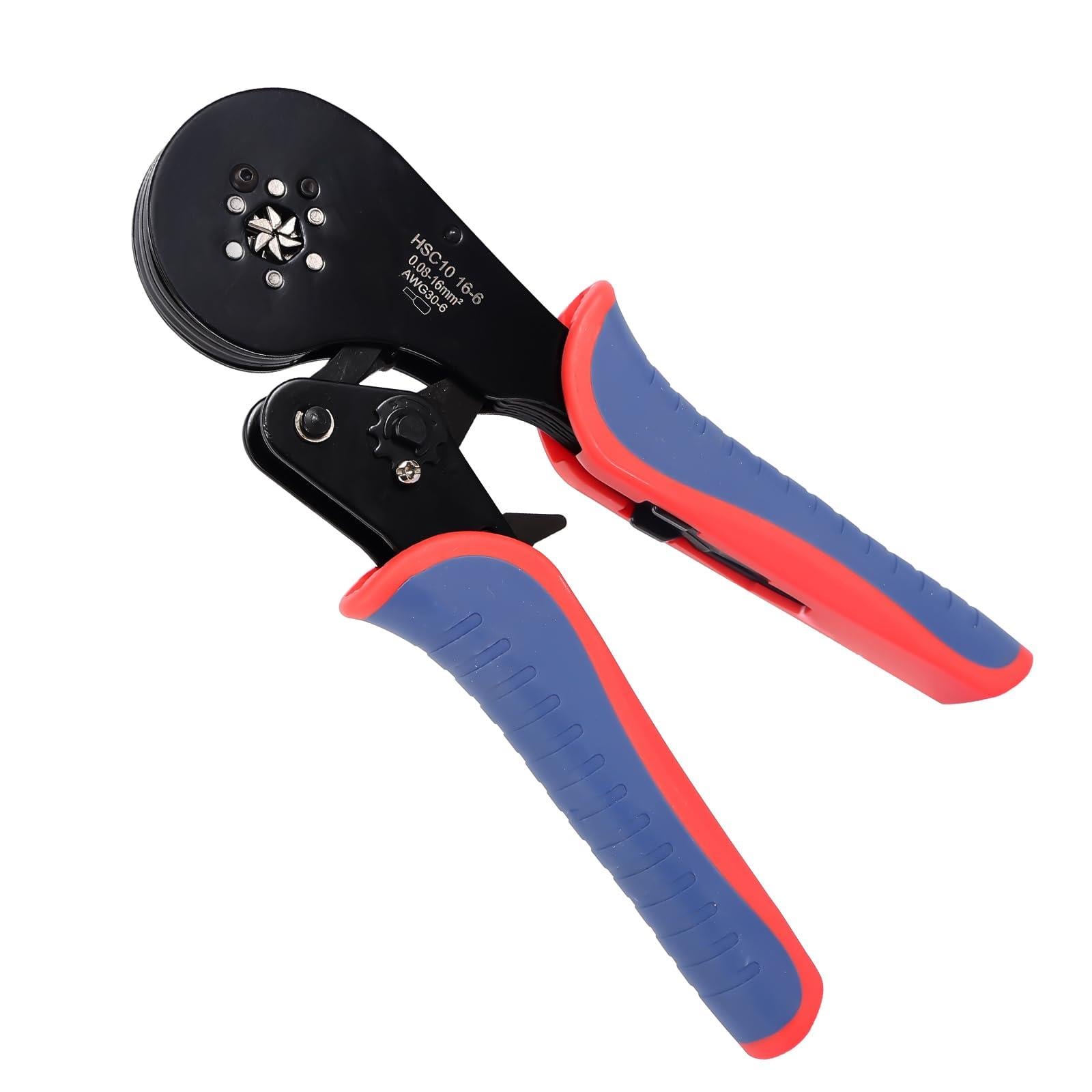 HSC10 16-6 0.08-16 mm² İzoleli Kablo Ucu Sıkma Pensesi