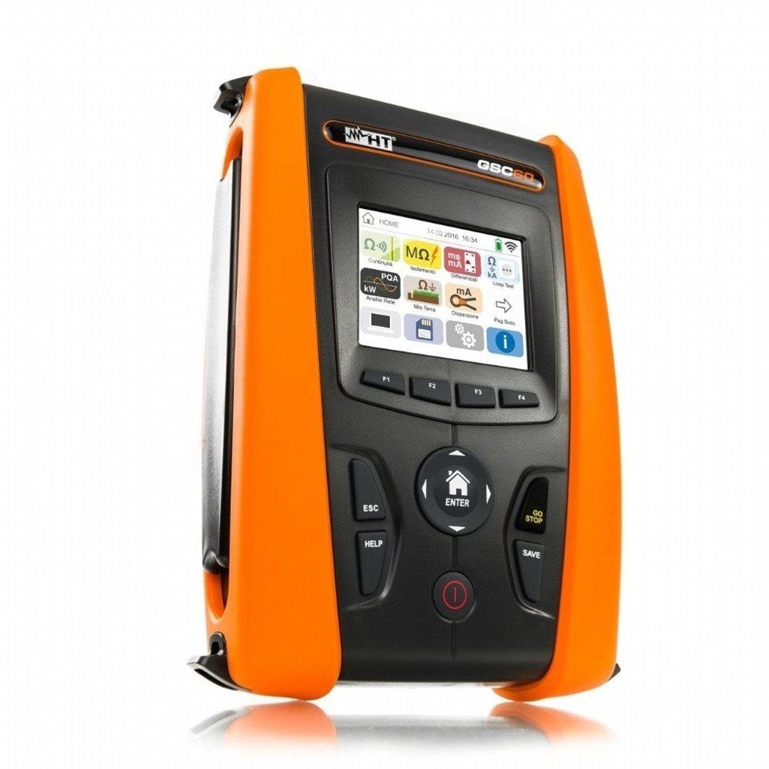 HT-Italia GSC60 3 Faz Enerji Analizörü ve Elektrik Tesisatı Test Cihazı