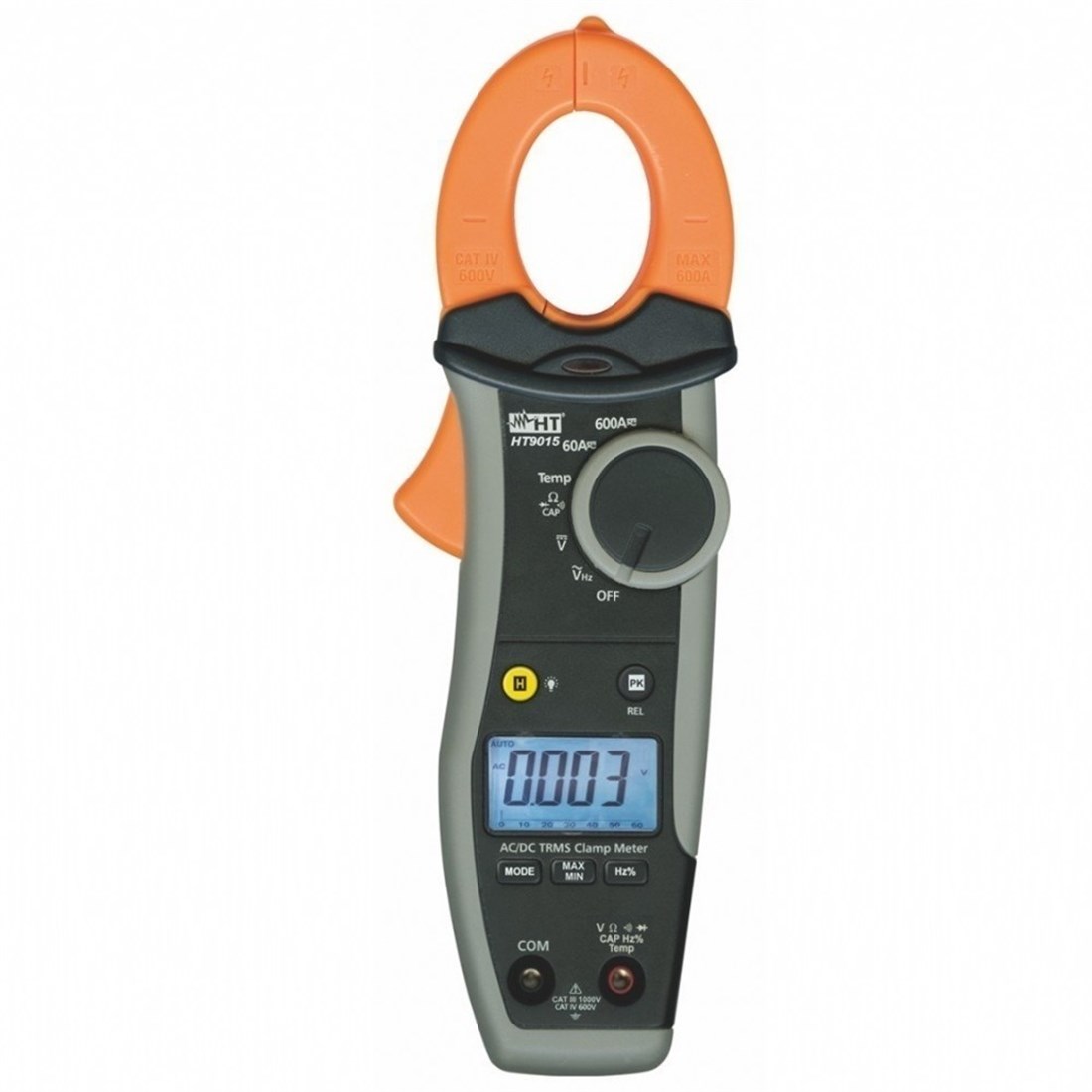 HT-Italia HT 9015 AC/DC 600A Sıcaklık Ölçer Pensampermetre