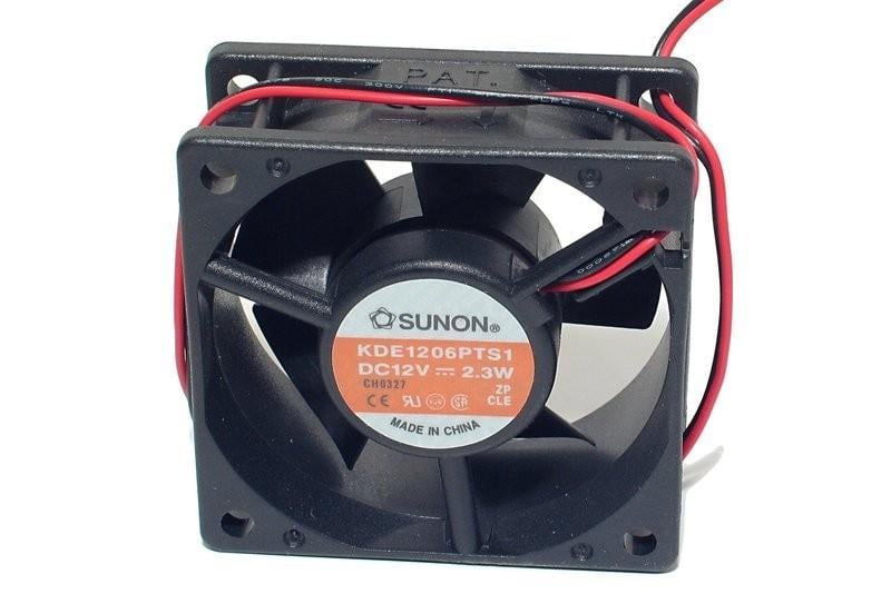 KDE1206PTS1 12VDC 2,3W Kare Fan SUNON