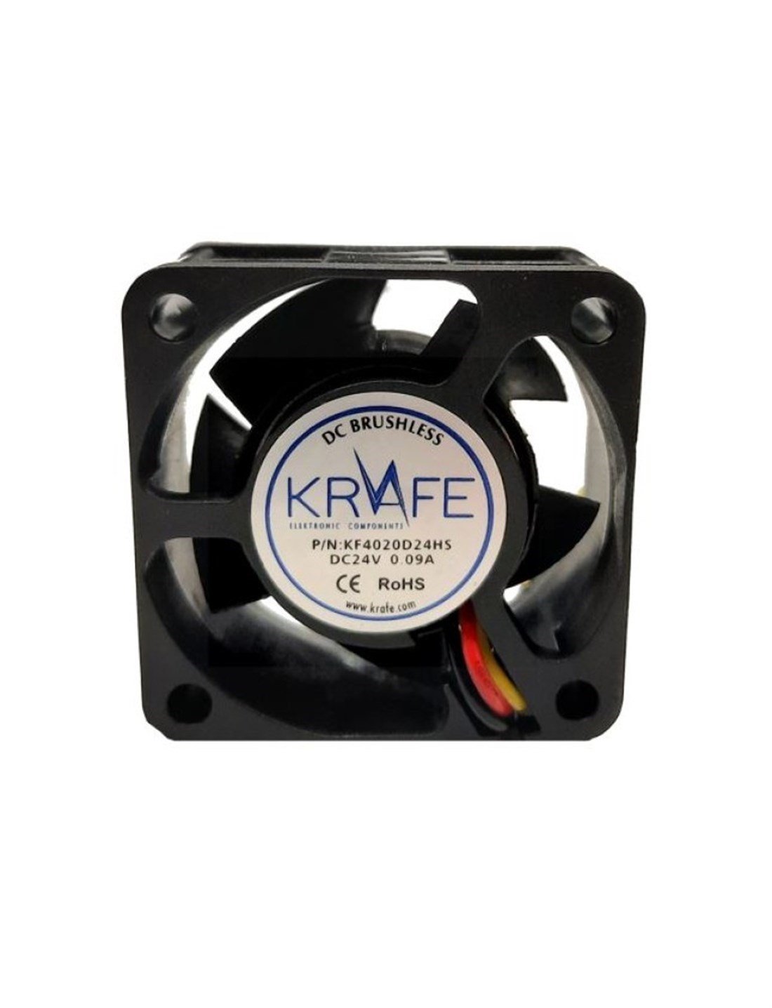 KF4020D24HSL 40x40x20 24VDC Krafe Kare Fan 