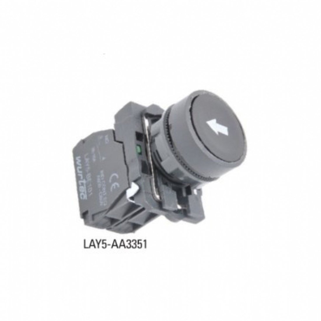 LAY5 - AA PLASTİK İŞARETLİ YAYLI BUTONLARI 22mm