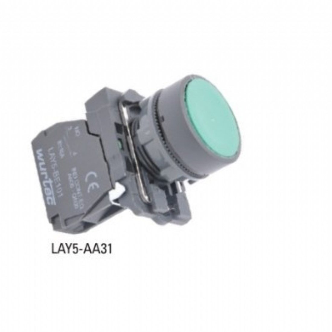 LAY5 - AA PLASTİK YAYLI BUTONLARI 22mm
